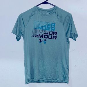 Boys Under Armour shirt.